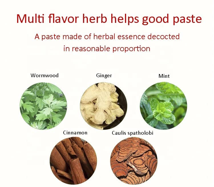 Professional Herbal Knee Plaster Sticker Wormwood Extract Joint Ache Pain Relieving Rheumatoid Arthritis Body Patches Arthritis Knee Pain Patches Discomfort Moxa Hot Moxibustion Pack Of (10)