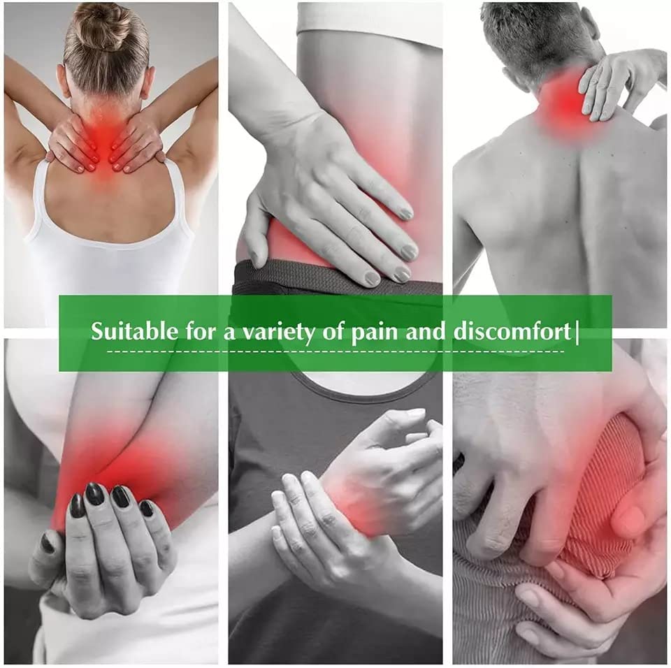 Professional Herbal Knee Plaster Sticker Wormwood Extract Joint Ache Pain Relieving Rheumatoid Arthritis Body Patches Arthritis Knee Pain Patches Discomfort Moxa Hot Moxibustion Pack Of (10)