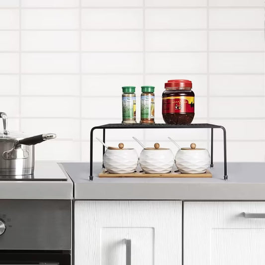 Kitchen Cabinet Space Saver Rack