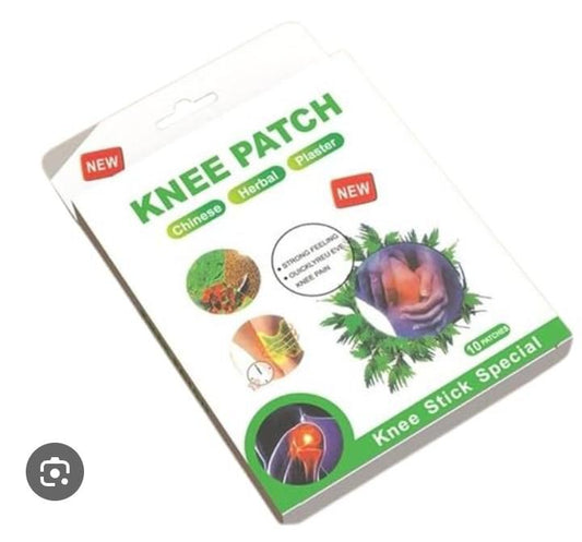 Professional Herbal Knee Plaster Sticker Wormwood Extract Joint Ache Pain Relieving Rheumatoid Arthritis Body Patches Arthritis Knee Pain Patches Discomfort Moxa Hot Moxibustion Pack Of (10)